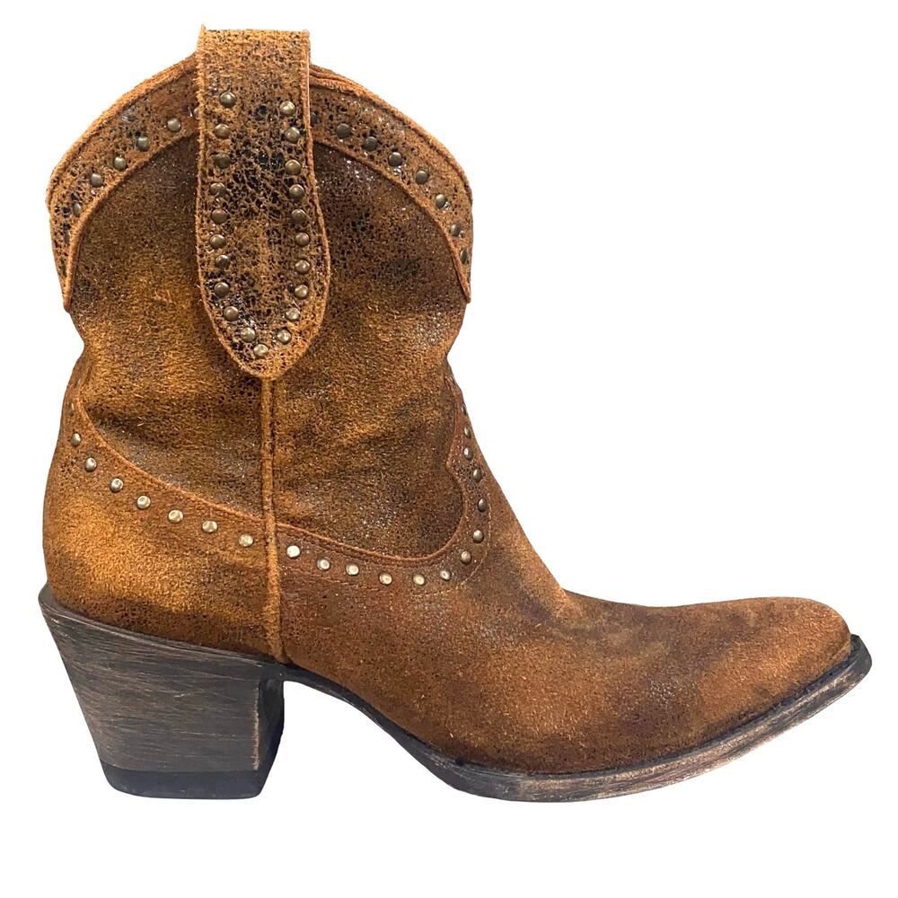 Idyllwind By Miranda Lambert Wheels Brown Suede Western Cowgirl Boot Size US 7.5